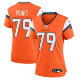 Matt Peart Denver Broncos Women's Team Game Jersey - Orange