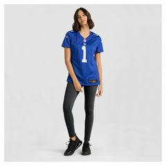 Malik Nabers New York Giants Women's Game Jersey - Royal