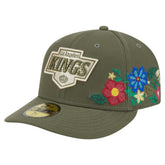 Los Angeles Kings New Era Tonal Florals 59FIFTY Fitted Hat Olive