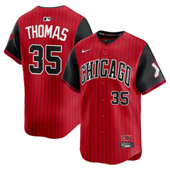 Frank Thomas Chicago White Sox 2025 City Connect Limited Retired Player Jersey - Red/Black