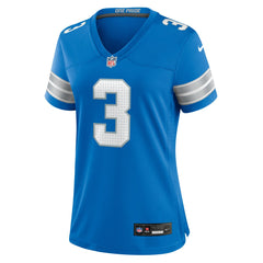 Jack Fox Detroit Lions Women's Team Game Jersey - Blue