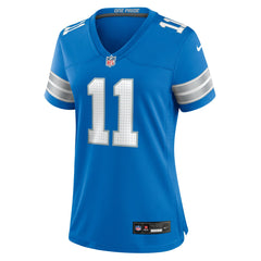 Kalif Raymond Detroit Lions Women's Team Game Jersey - Blue