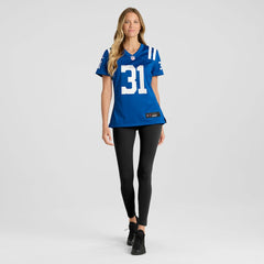 Tyler Goodson Indianapolis Colts Women's Game Jersey - Royal