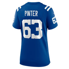 Danny Pinter Indianapolis Colts Women's Game Jersey - Royal