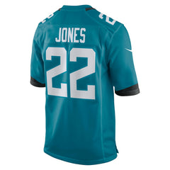 Jarrian Jones Jacksonville Jaguars Team Game Jersey - Teal