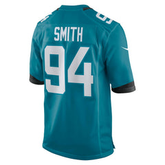 Maason Smith Jacksonville Jaguars Team Game Jersey - Teal