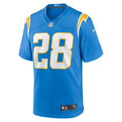 Hassan Haskins Los Angeles Chargers Team Game Jersey - Powder Blue