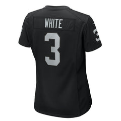 Zamir White Las Vegas Raiders Women's Game Jersey - Black