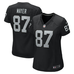 Michael Mayer Las Vegas Raiders Women's Game Jersey - Black