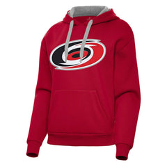 Carolina Hurricanes Antigua Women's Victory Pullover Hoodie Red