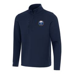 Buffalo Sabres Antigua Insider Quarter-Zip Top Navy