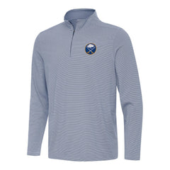 Buffalo Sabres Antigua Twine Quarter-Zip Top Navy