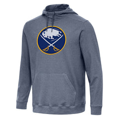 Buffalo Sabres Antigua Cloud Pullover Hoodie Heather Navy
