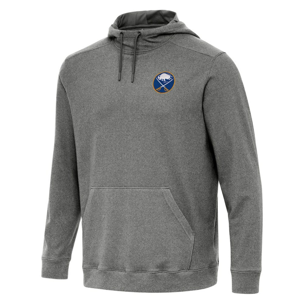 Buffalo Sabres Antigua Cloud Pullover Hoodie Heather Black