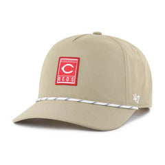 Cincinnati Reds Cozumel Hitch Adjustable Hat Khaki | 47 brand