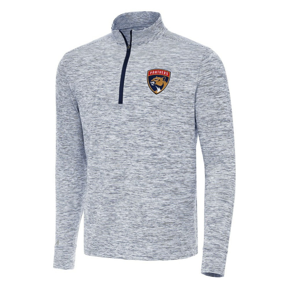 Florida Panthers Antigua Cause Quarter-Zip Top Navy