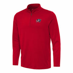 Columbus Blue Jackets Antigua Reprocess Quarter-Zip Top Red