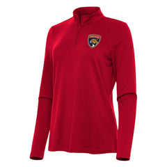Florida Panthers Antigua Women's Reprocess Quarter-Zip Top Red