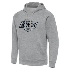 Los Angeles Kings Antigua Big & Tall Victory Pullover Hoodie Heather Gray