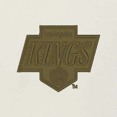 Los Angeles Kings Antigua Intrepid Sand Raglan Long Sleeve Hoodie T-Shirt Cream/Olive
