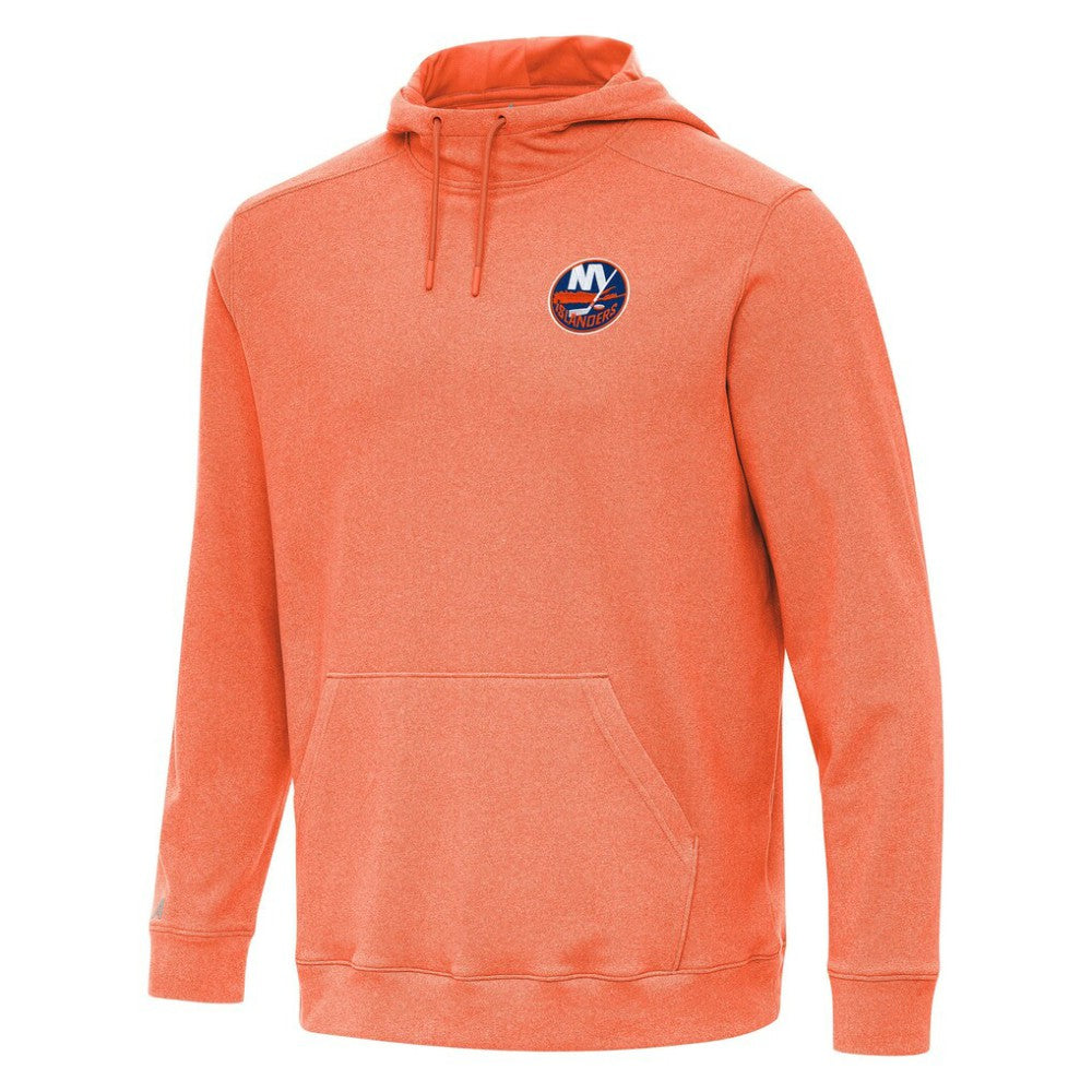 New York Islanders Antigua Cloud Pullover Hoodie Heather Orange