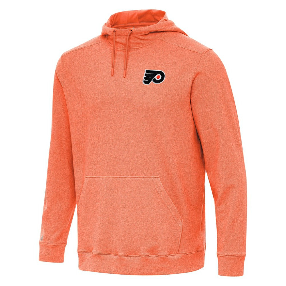 Philadelphia Flyers Antigua Cloud Pullover Hoodie Heather Orange