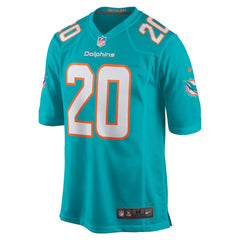 Jordyn Brooks Miami Dolphins Game Jersey - Aqua
