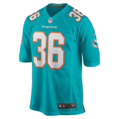 Storm Duck Miami Dolphins Game Jersey - Aqua