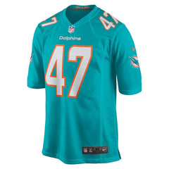 Cam Brown Miami Dolphins Game Jersey - Aqua