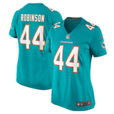 Chop Robinson Miami Dolphins Women's Game Jersey - Aqua