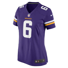 Brian Asamoah II Minnesota Vikings Women's Game Jersey - Purple