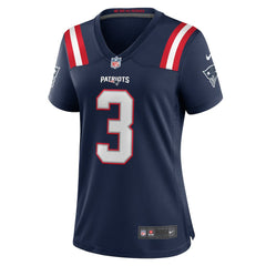 Demario Douglas New England Patriots Women's Game Jersey - Navy