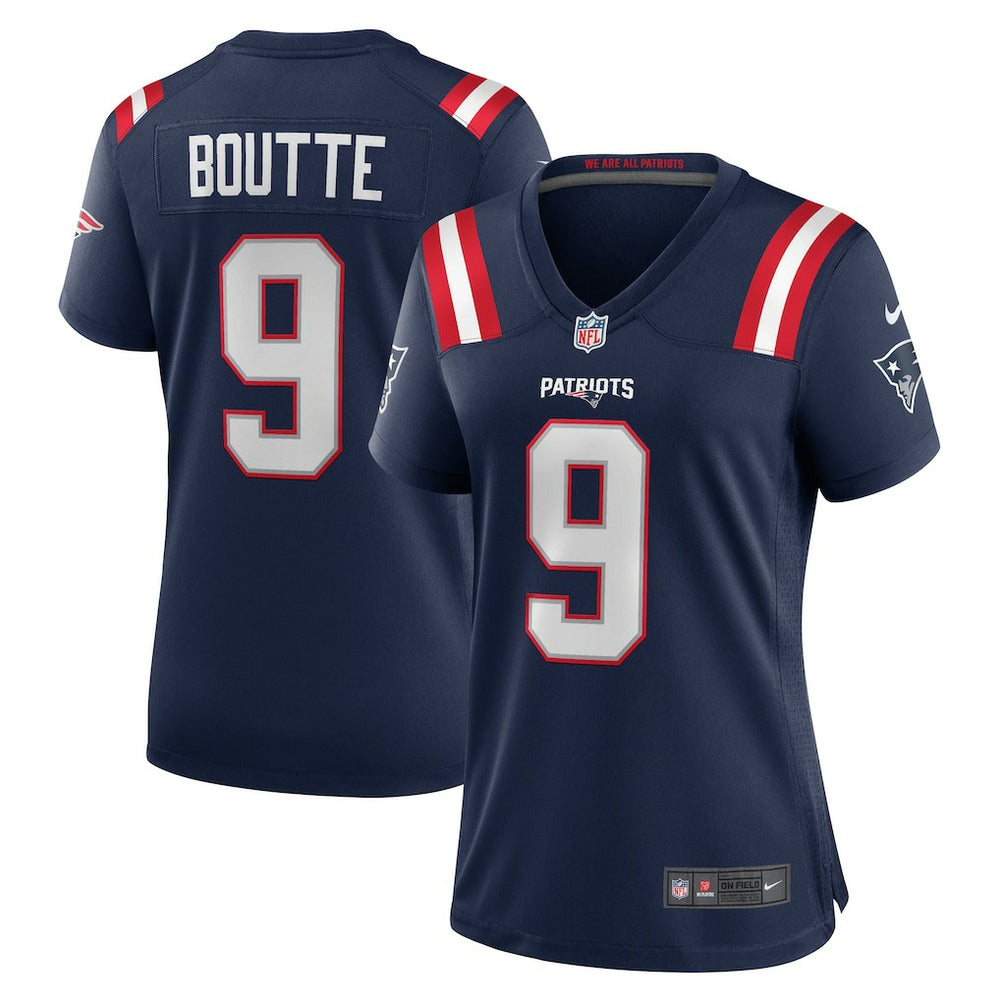Kayshon Boutte New England Patriots Women's Game Jersey - Navy