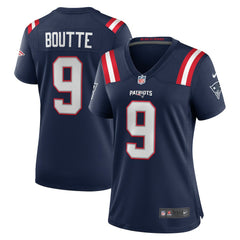 Kayshon Boutte New England Patriots Women's Game Jersey - Navy