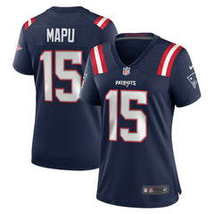 Marte Mapu New England Patriots Women's Game Jersey - Navy