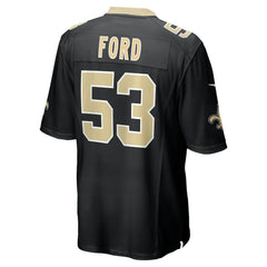 Jaylan Ford New Orleans Saints Game Jersey - Black