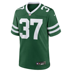 Qwan'tez Stiggers New York Jets Team Game Jersey - Legacy Green