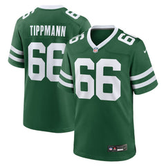 Joe Tippmann New York Jets Team Game Jersey - Legacy Green
