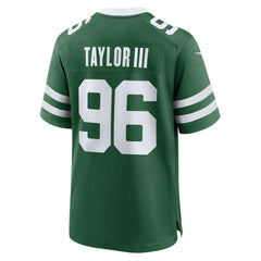 Leonard Taylor III New York Jets Team Game Jersey - Legacy Green