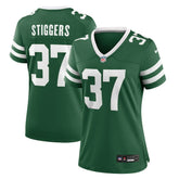 Qwan'tez Stiggers New York Jets Women's Game Jersey - Legacy Green