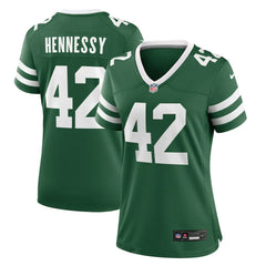 Thomas Hennessy New York Jets Women's Game Jersey - Legacy Green