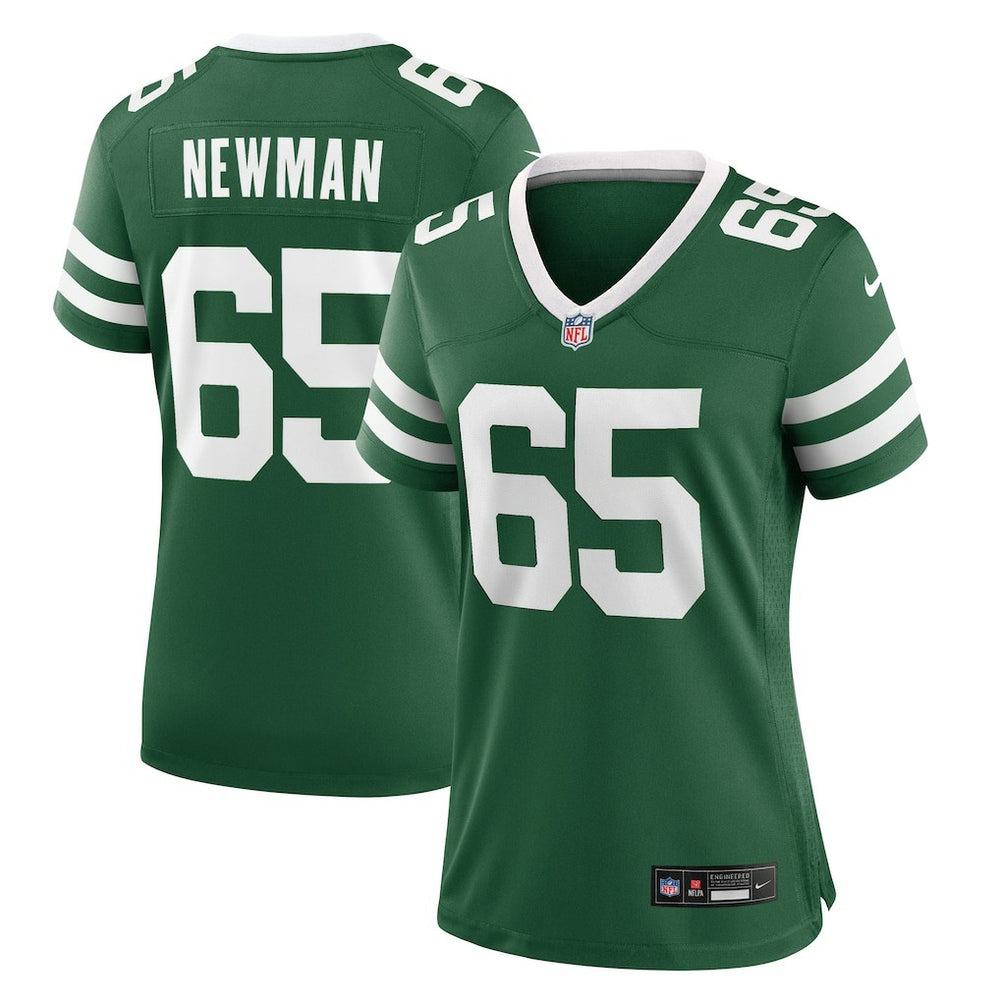 Xavier Newman New York Jets Women's Game Jersey - Legacy Green