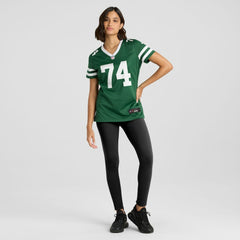 Olu Fashanu New York Jets Women's Game Jersey - Legacy Green