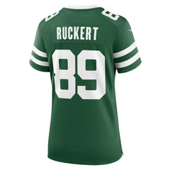 Jeremy Ruckert New York Jets Women's Game Jersey - Legacy Green