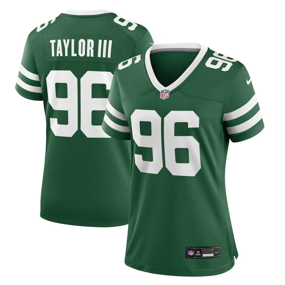 Leonard Taylor III New York Jets Women's Game Jersey - Legacy Green