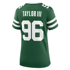 Leonard Taylor III New York Jets Women's Game Jersey - Legacy Green