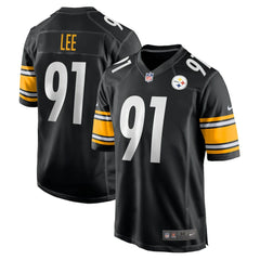 Logan Lee Pittsburgh Steelers Game Jersey - Black