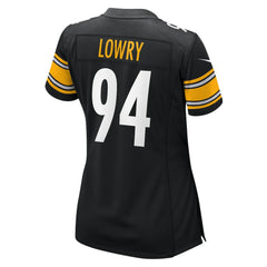 Dean Lowry Pittsburgh Steelers Women's Team Game Jersey - Black