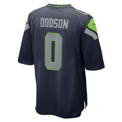 Tyrel Dodson Seattle Seahawks Game Jersey - College Navy