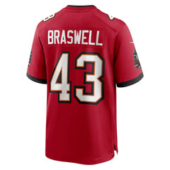 Chris Braswell Tampa Bay Buccaneers Game Jersey - Red